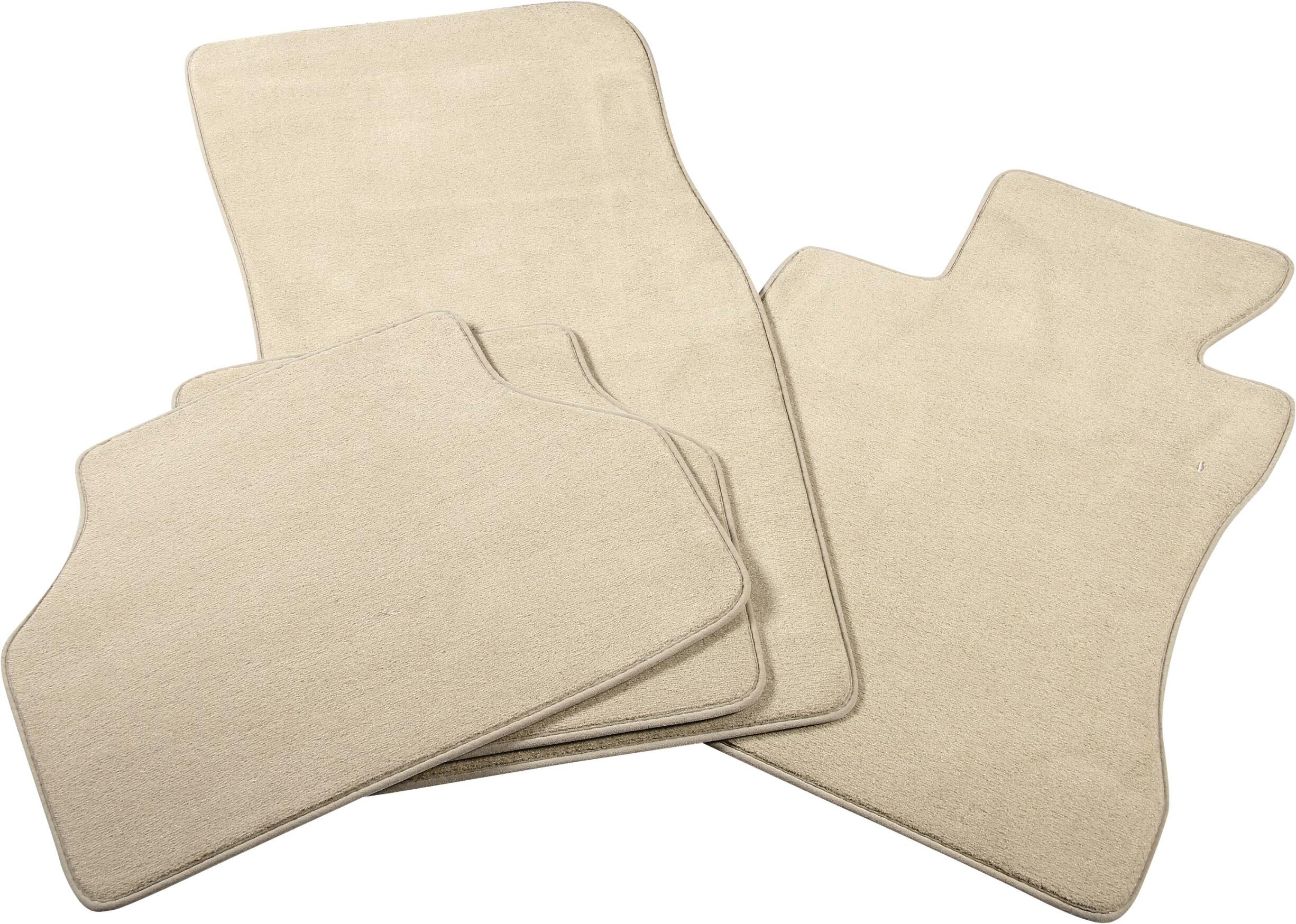 BMW Floor Mat Set - Front and Rear (Oyster - Carpet) 51477426279